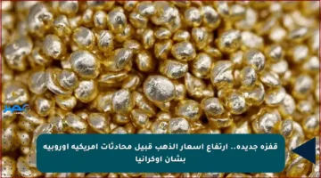 قفزة جديدة.. ارتفاع أسعار الذهب قبيل محادثات أمريكية أوروبية بشأن أوكرانيا